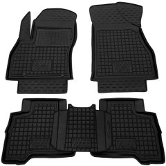 Автомобильные коврики в салон Fiat Qubo/Fiorino 08-/Citroen Nemo 07-/Peugeot Bipper 08- (Avto-Gumm)