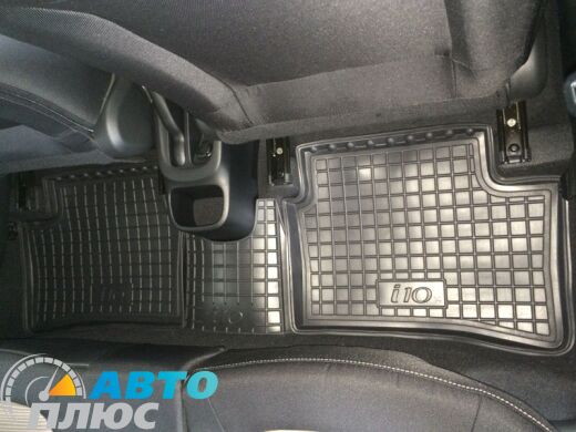Автомобильные коврики в салон Hyundai i10 2014- (Avto-Gumm)