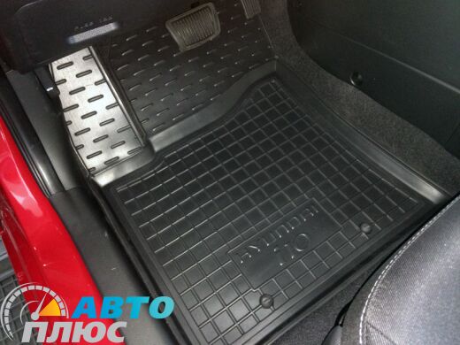 Автомобильные коврики в салон Hyundai i10 2014- (Avto-Gumm)