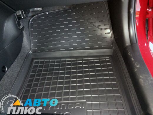 Автомобильные коврики в салон Hyundai i10 2014- (Avto-Gumm)