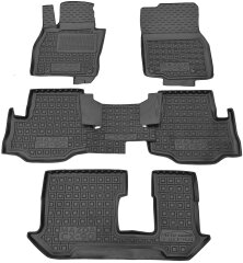 Автомобильные коврики в салон Mazda CX-90 2023- 8 мест (AVTO-Gumm)