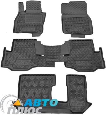 Автомобильные коврики в салон Mazda CX-90 2023- 8 мест (AVTO-Gumm)