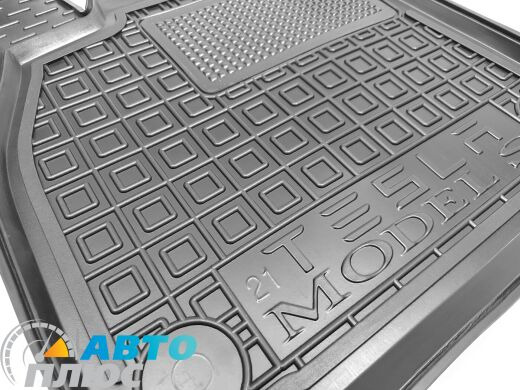 Водительский коврик в салон Tesla Model S 2021- (AVTO-Gumm)