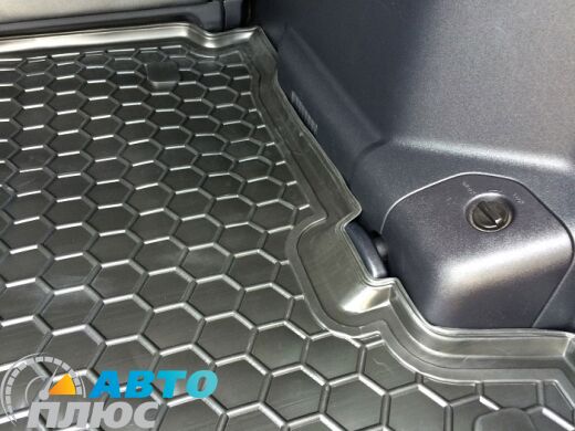 Автомобильный коврик в багажник Mitsubishi Pajero Wagon 3/4 99-/07- (Avto-Gumm)