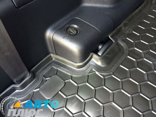 Автомобильный коврик в багажник Mitsubishi Pajero Wagon 3/4 99-/07- (Avto-Gumm)