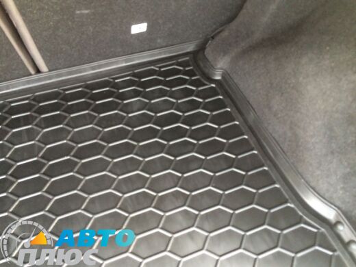 Автомобильный коврик в багажник Nissan Qashqai 2007-2010 (Avto-Gumm)