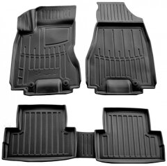 3D Коврики в салон автомобиля Nissan X-Trail (T31) 2007- (Stingray)