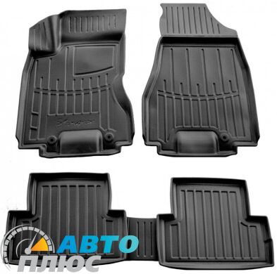 3D Коврики в салон автомобиля Nissan X-Trail (T31) 2007- (Stingray)