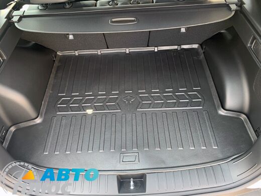 Коврик в багажник для Hyundai Tucson 2021- верхняя полка c сабв. (Stingray)