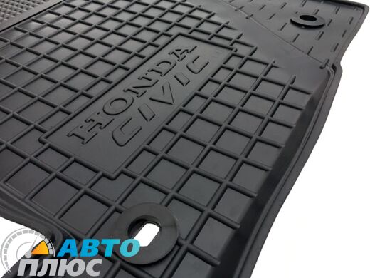 Водительский коврик в салон Honda Civic 4D Sedan 2006- (Avto-Gumm)