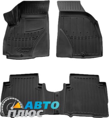 3D Коврики в салон автомобиля Hyundai Santa Fe 2000-2006 (Stingray)