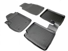 Полиуретановые коврики в салон Fiat Panda 2003-2012 (NorPlast)