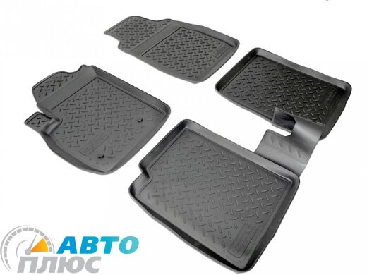 Полиуретановые коврики в салон Fiat Panda 2003-2012 (NorPlast)