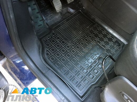 Передние коврики в автомобиль Renault Scenic 3 2009- (Avto-Gumm)