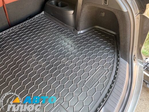 Автомобильный коврик в багажник Mazda CX-9 2018- (Avto-Gumm)