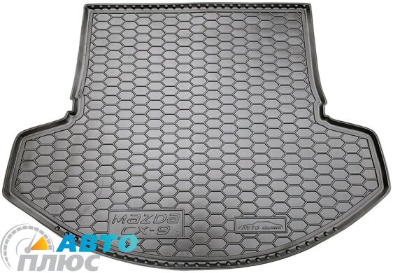 Автомобильный коврик в багажник Mazda CX-9 2018- (Avto-Gumm)