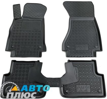 Автомобильные коврики в салон Audi A4 (B9) 2016- (Avto-Gumm)