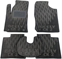 Композитные коврики в салон Geely CK/CK-2 2005- (V) серые AVTO-Tex