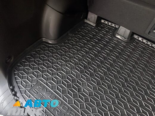 Автомобильный коврик в багажник Hyundai Staria 2021- 9 мест (AVTO-Gumm)