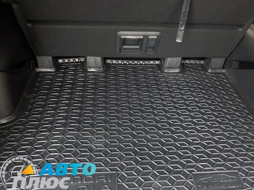 Автомобильный коврик в багажник Hyundai Staria 2021- 9 мест (AVTO-Gumm)