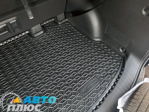 Автомобильный коврик в багажник Hyundai Staria 2021- 9 мест (AVTO-Gumm)