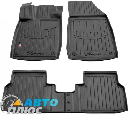 3D Килимки в салон автомобіля Volkswagen ID4 Crozz 20-/Skoda Enyaq 4 21- (Stingray)