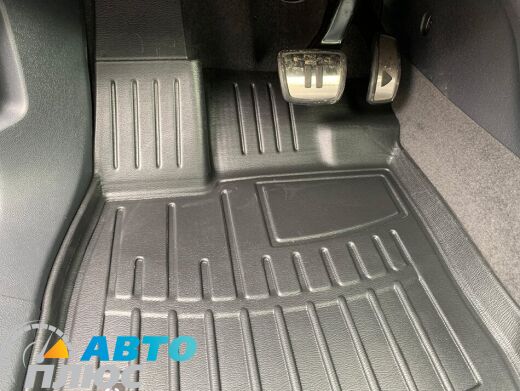 3D Килимки в салон автомобіля Volkswagen ID4 Crozz 20-/Skoda Enyaq 4 21- (Stingray)
