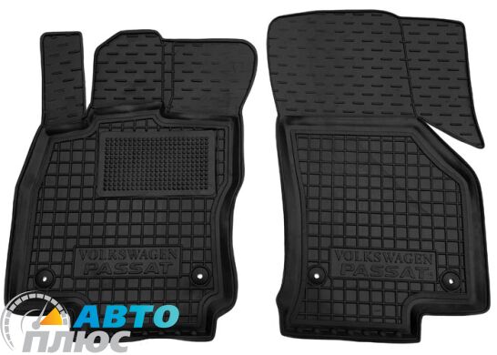 Передние коврики в автомобиль Volkswagen Passat B8 2015- (Avto-Gumm)