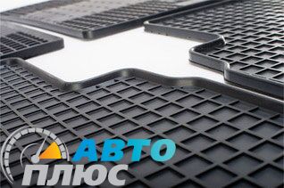 Гумові килимки в салон BMW X3 (F25) 10-/X4 (F26) 14- (Stingray)