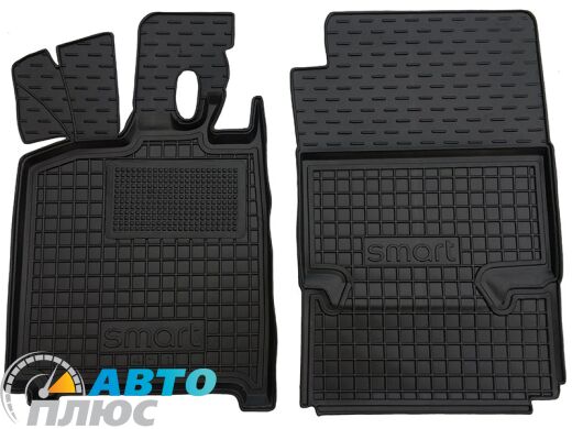 Автомобильные коврики в салон Smart Fortwo 451 2007- (Avto-Gumm)