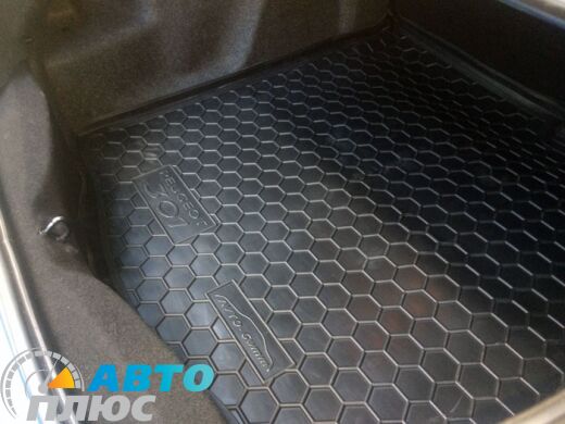Автомобильный коврик в багажник Peugeot 301 2013- (Avto-Gumm)