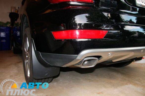 Комплект брызговиков Mercedes ML (W164) 2005-2011 (без порогов) (AVTM)