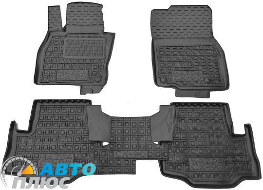 Автомобильные коврики в салон Mazda CX-90 2023- 5 мест (AVTO-Gumm)