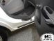 фото картинка Накладки на пороги Opel Corsa 06-/15- (5 дверей) (Premium) — АвтоПлюс