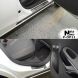 фото картинка Накладки на пороги Opel Corsa 06-/15- (5 дверей) (Premium) — АвтоПлюс