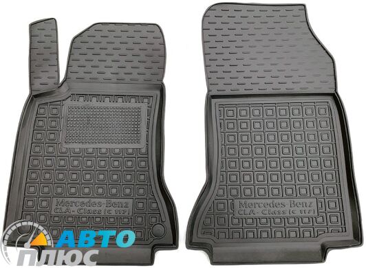 Передние коврики в автомобиль Mercedes CLA (C117) 2014- (Avto-Gumm)