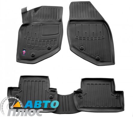 3D Коврики в салон автомобиля Volvo S60 2001-2010 (Stingray)