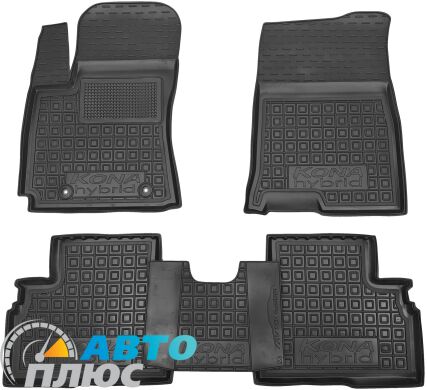 Автомобільні килимки в салон Hyundai Kona 2023- hybrid (AVTO-Gumm)
