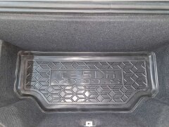 Автомобильный коврик в багажник Tesla Model S 2012- 4wd передний (AVTO-Gumm)