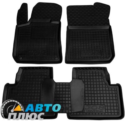 Автомобильные коврики в салон Peugeot 308 2014- Universal (Avto-Gumm)