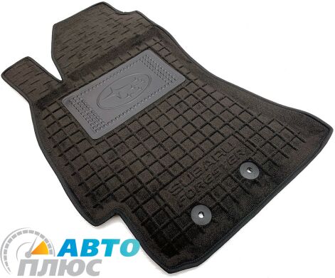 Гибридные коврики в салон Subaru Forester 3 2008-2013 (Avto-Gumm)