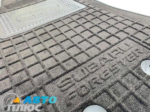 Гибридные коврики в салон Subaru Forester 3 2008-2013 (Avto-Gumm)