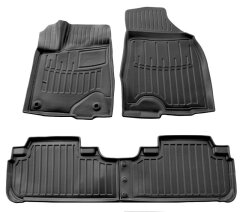 3D Килимки в салон автомобіля Toyota Highlander 3 2014-2020 (Stingray)