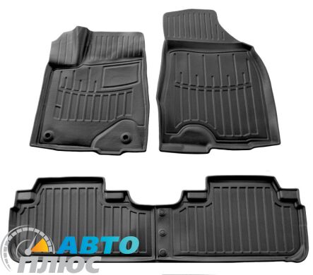 3D Килимки в салон автомобіля Toyota Highlander 3 2014-2020 (Stingray)