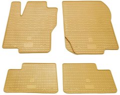 Резиновые коврики в салон Mercedes ML (W164/W166) 05-/11- / GL (X164/X166) 05-/12- беж. (Stingray)