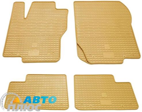 Резиновые коврики в салон Mercedes ML (W164/W166) 05-/11- / GL (X164/X166) 05-/12- беж. (Stingray)