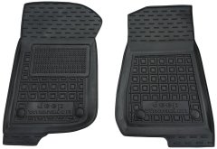 Передние коврики в автомобиль Jeep Wrangler 2018- 2/4 двери (Avto-Gumm)