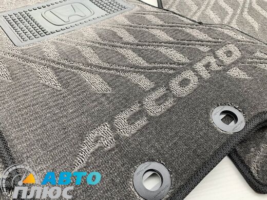 Композитные коврики в салон Honda Accord 2003-2007 (V) серые AVTO-Tex