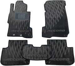 Композитные коврики в салон Honda Accord 2003-2007 (V) серые AVTO-Tex