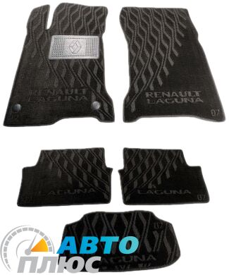 Композитные коврики в салон Renault Laguna 3 2007- (V) AVTO-Tex